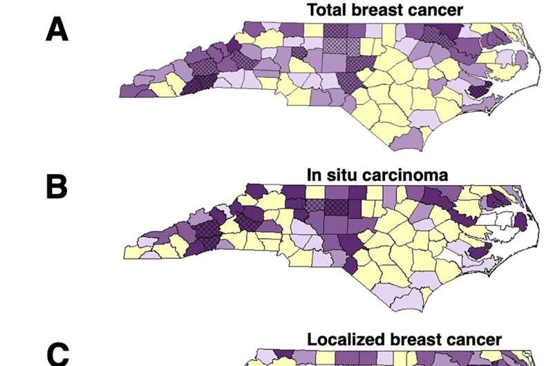 Urban environmental exposures drive increased breast cancer incidence