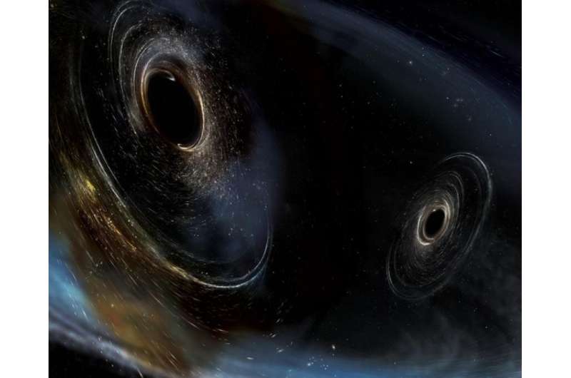 Using gravitational waves to hunt for dark matter