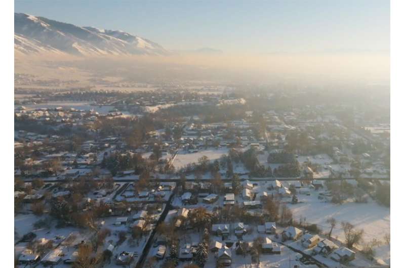 USU professor and students investigate air pollution in Cache Valley