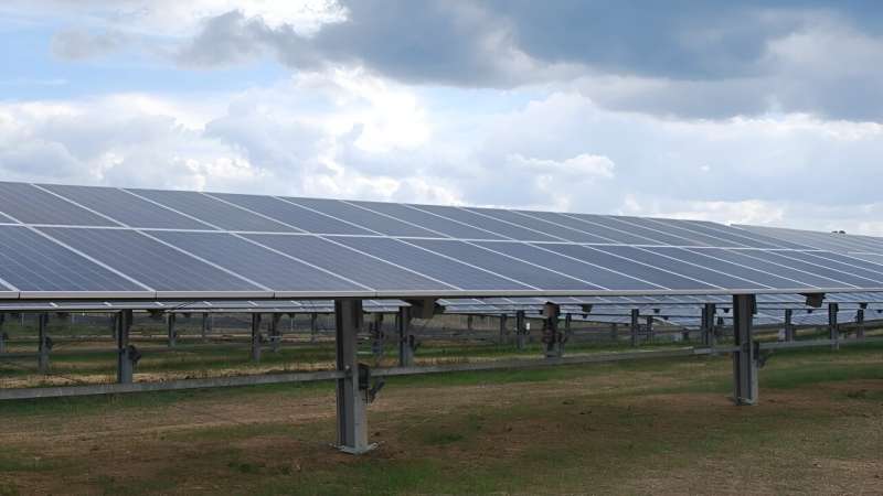 UTIA researchers evaluate potential land use of solar panels on Tennessee farmland