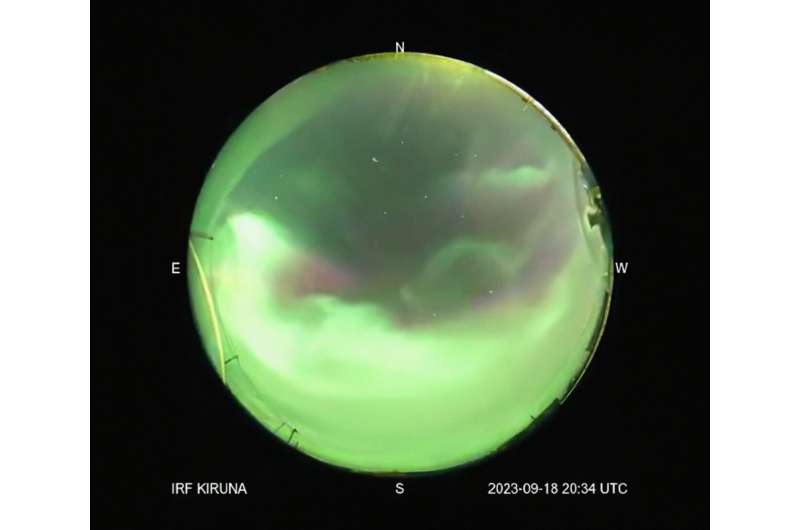 Video: Firefoxes and whale spouts light up Earth's shield