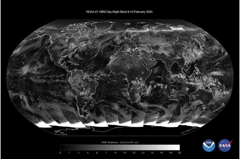 VIIRS sensor on NOAA-21 now collecting new imagery