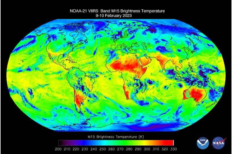 VIIRS sensor on NOAA-21 now collecting new imagery