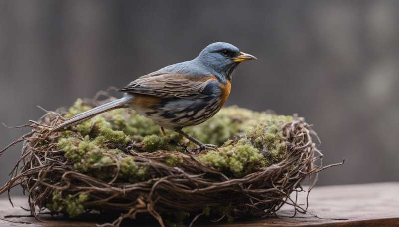 We found 176 bird species using human-made materials in their nests—new research