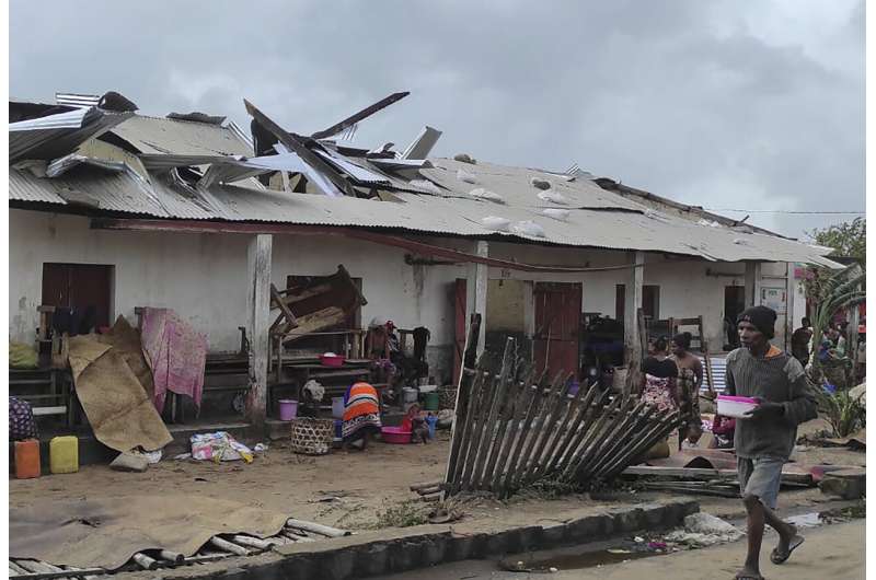 Weakened Cyclone Freddy batters Madagascar, killing 4