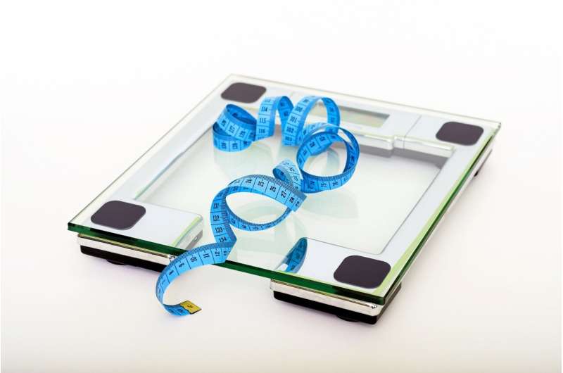 weight scale and tape