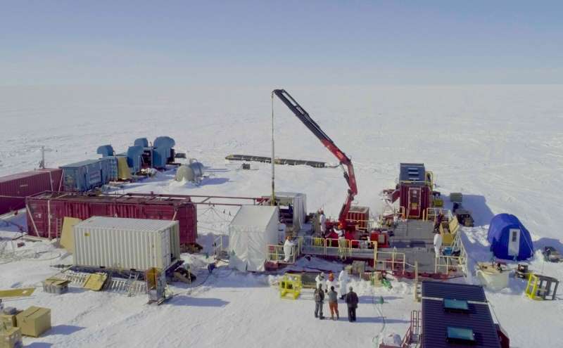 West Antarctic Ice Sheet retreated far inland, re-advanced since last Ice Age