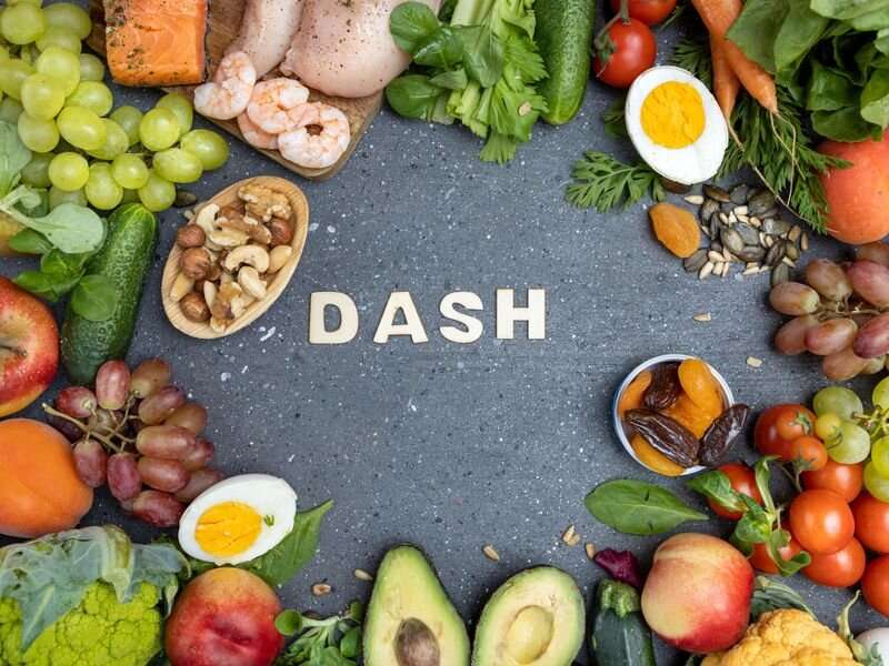 What is the heart-healthy DASH diet?