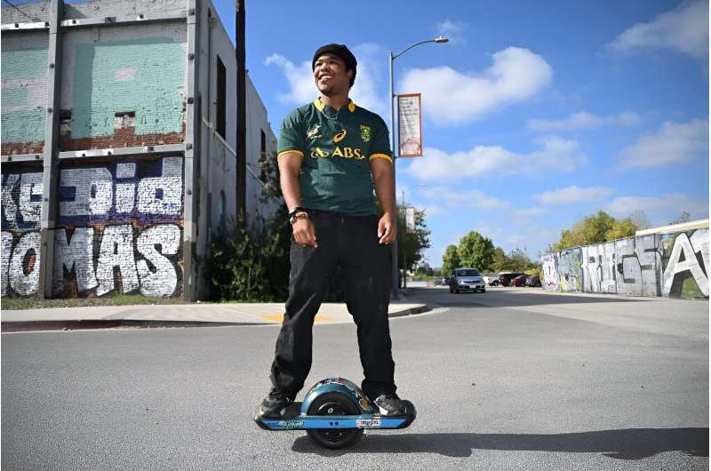 When he's not riding the LA Metro or taking intercity trains, Sim Bilal can be found on his One Wheel: a self balancing electric skateboard he finds essential for the last mile in a city where public transport can be lacking