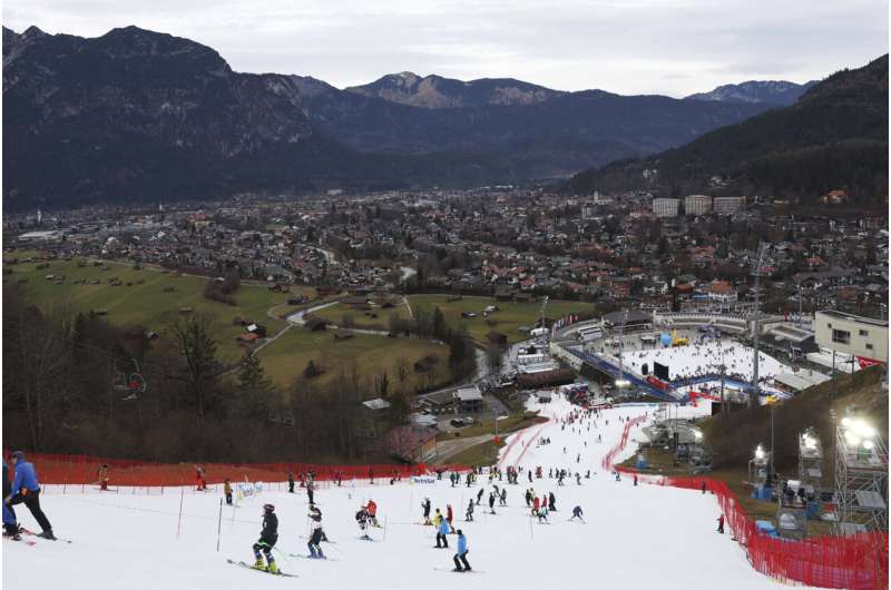 Where's the snow? Climate change affects ski racing season
