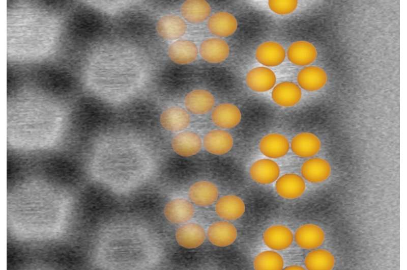 2D layer of phosphorus pentamers shows semiconductor properties on silver surface