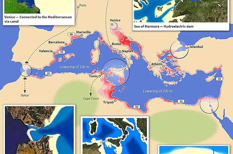 5.5 million years ago the Mediterranean dried out, with sobering lessons for humanity today