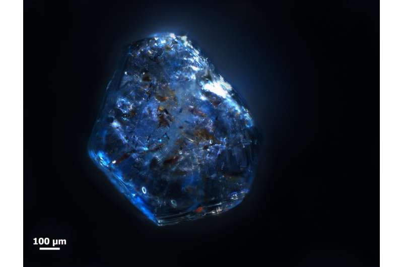 A blue miracle in the Eifel: How sapphires formed in volcanoes