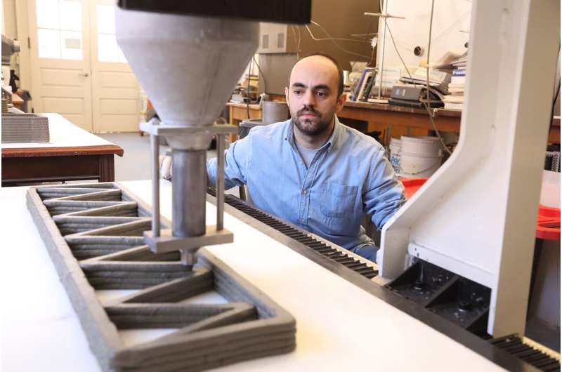 A blueprint for building the future: Eco-friendly 3D concrete printing