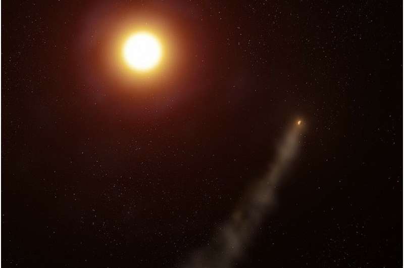 A Jupiter-sized planet has been hiding a big secret: A 350,000-mile-long tail
