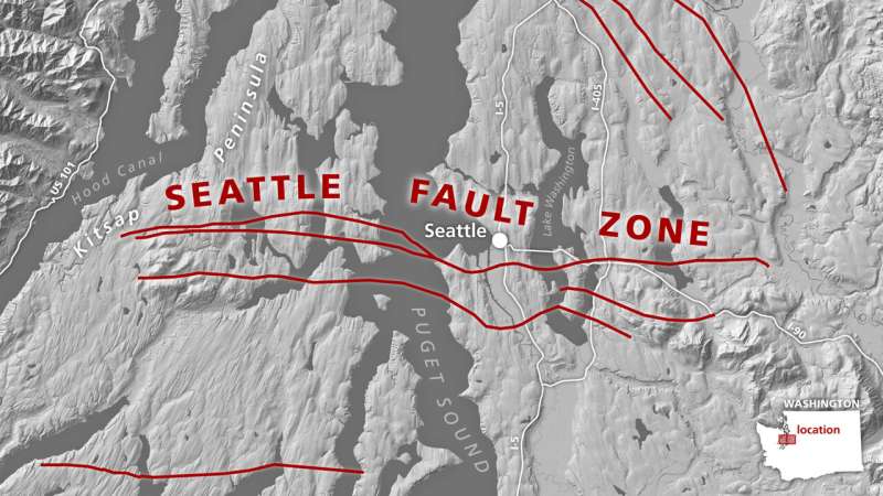 A new origin story for deadly Seattle fault