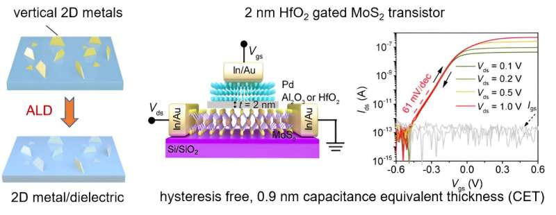 A strategy to synthesize fin-like metal nanosheets for 2D transistors