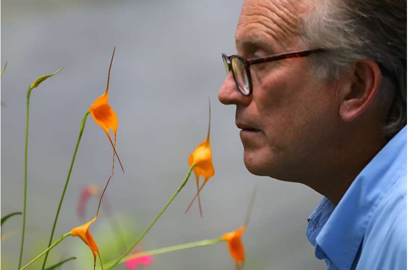 Agricultural technologist Daniel Piedrahita, 62, has made it his life's mission to preserve the flowers