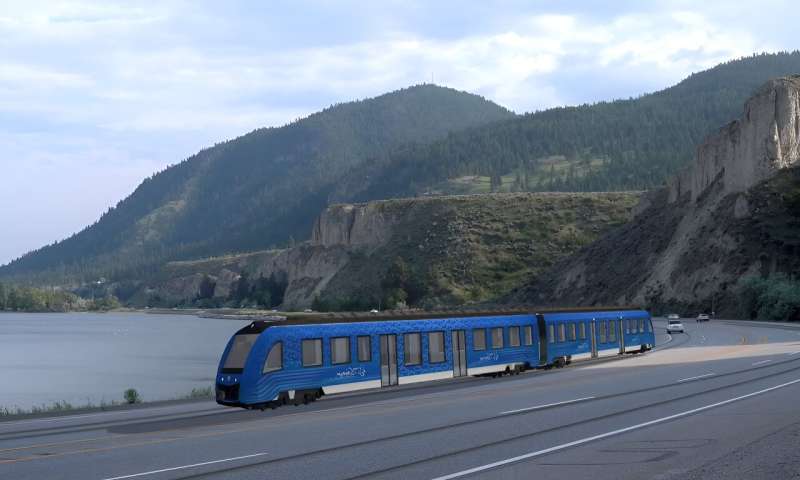 An electric passenger light rail for Okanagan Valley, Canada