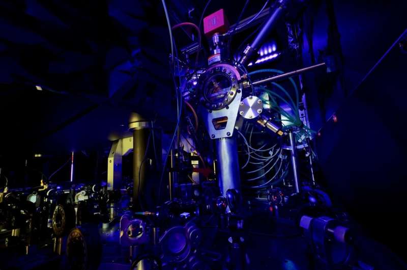 An optical lattice clock based on strontium atoms achieves unprecedented accuracy