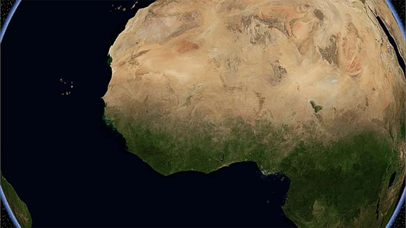 Ancient crustal weaknesses contribute to modern earthquakes in West Africa