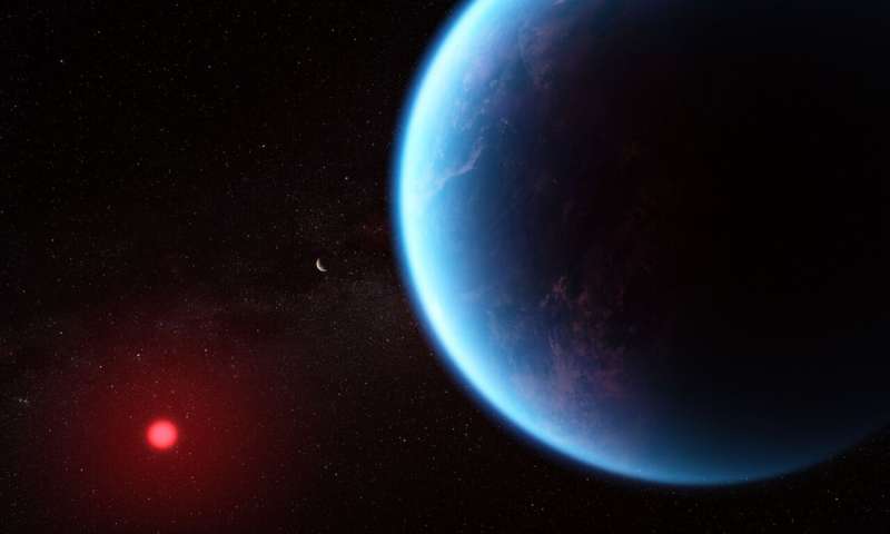 Another explanation for K2-18b? A gas-rich mini-Neptune with no habitable surface