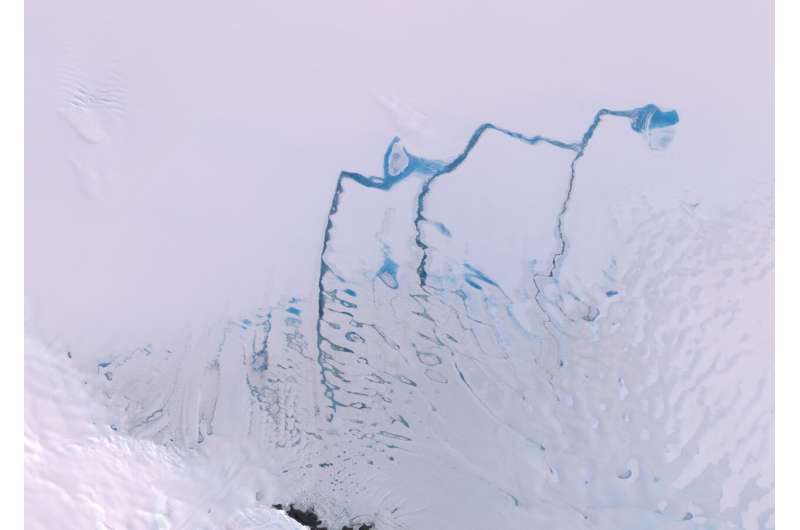 Antarctic ice shelves hold twice as much meltwater as previously thought