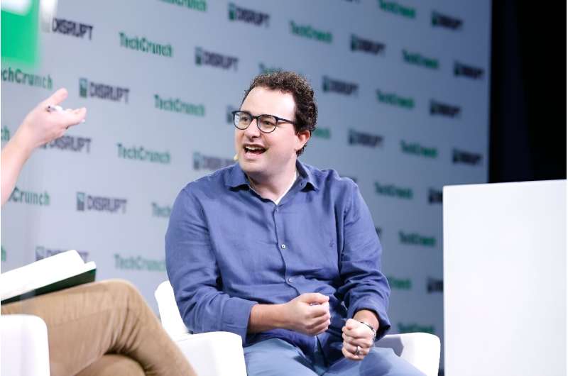 Anthropic Co-Founder &amp; CEO Dario Amodei speaks onstage during TechCrunch Disrupt 2023 in San Francisco, California