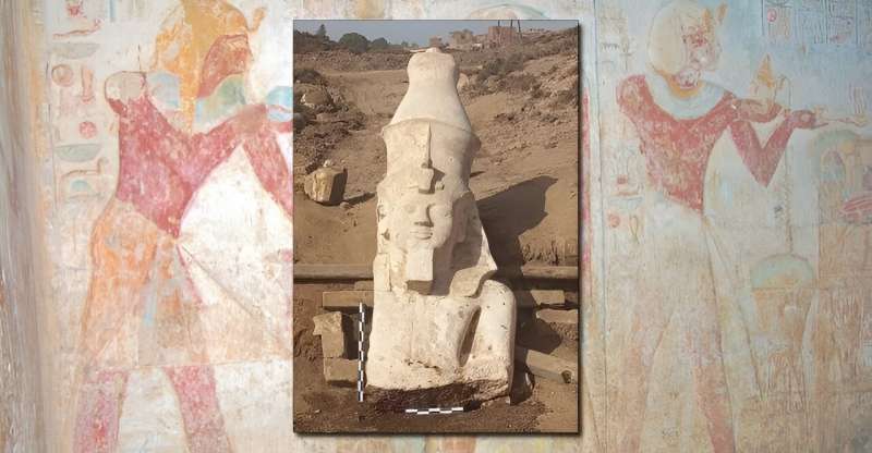 Archaeologists unearth top half of Ramesses II