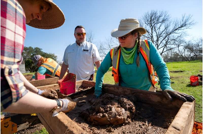 Archaeologists unearth abandoned townsite at Washington on The Brazos