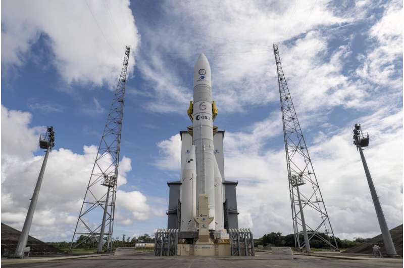 Ariane 6 launches LIFI: light-speed secure communications