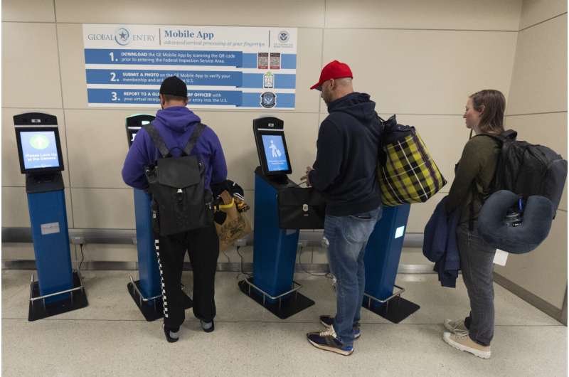 As international travel grows, so does US use of technology. A look at how it's used at airports