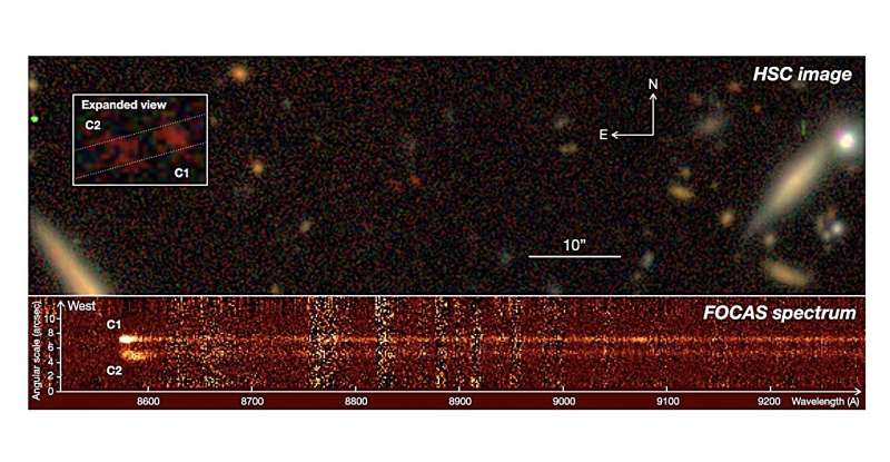 Astronomers discover merging twin quasars