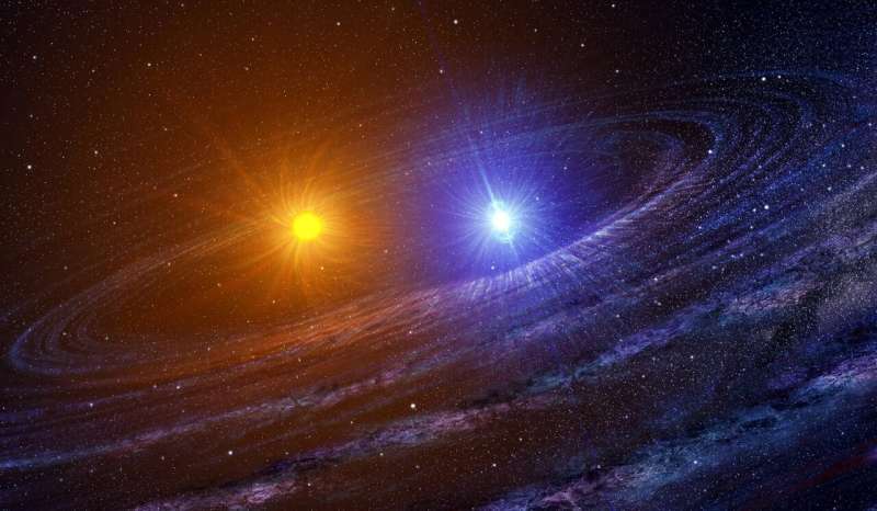 Astronomers find evidence that blue supergiant stars can be formed by the merger of two stars