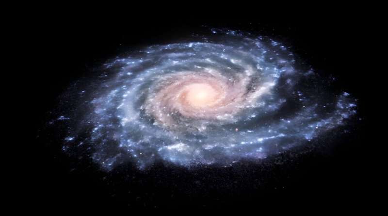 Astronomers measure the mass of the Milky Way by calculating how hard it is to escape