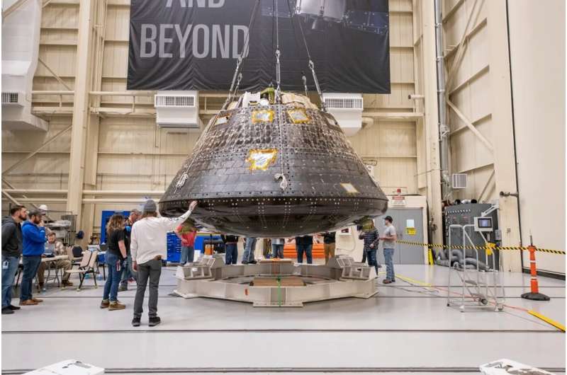 Back on earth: NASA's Orion capsule put to the test before crewed mission