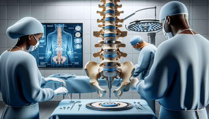 backbone disc replacement surgery