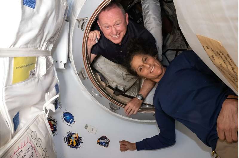 Barry 'Butch' Wilmore and Sunita 'Suni' Williams were originally scheduled to spend a little more than a week aboard the ISS