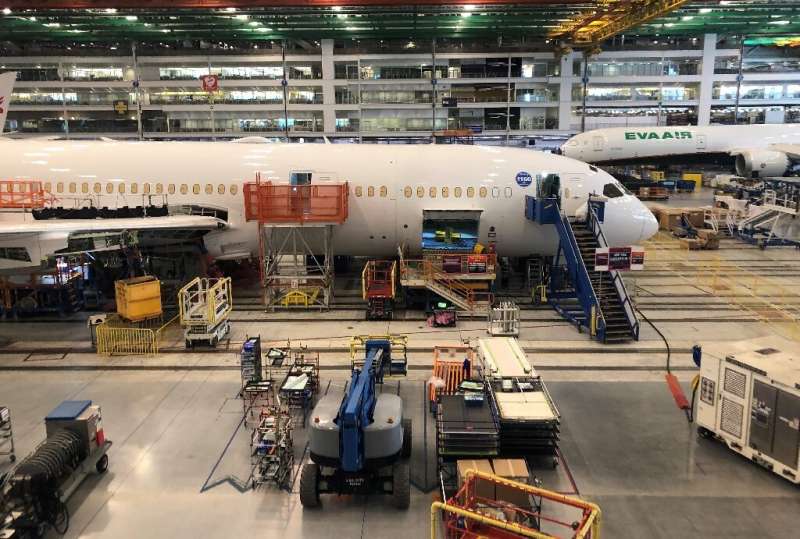 Boeing is examining undelivered 787 jets due to a fastener issue, but said the in-service fleet can fly safely