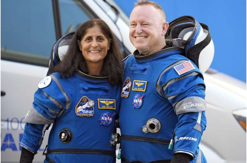 Boeing will fly its empty capsule back to Earth soon. Two NASA astronauts will stay behind