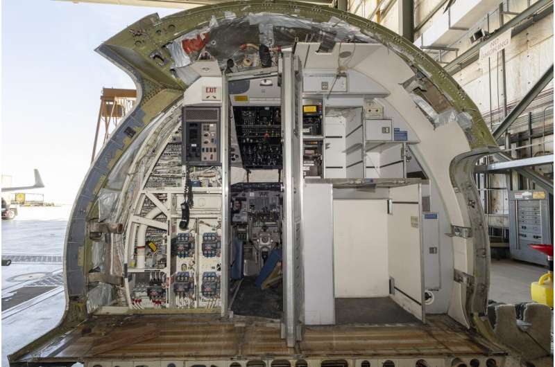 Boneyard airplane sees new life as a NASA X-66 simulator