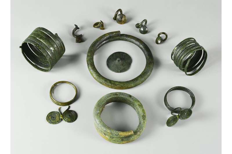 Bronze jewelry sheds light on prehistoric ritual