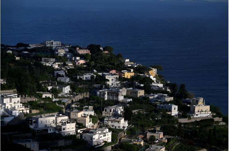 Capri, an island in Italy's Bay of Naples, draws vast numbers of day-trippers in summer months