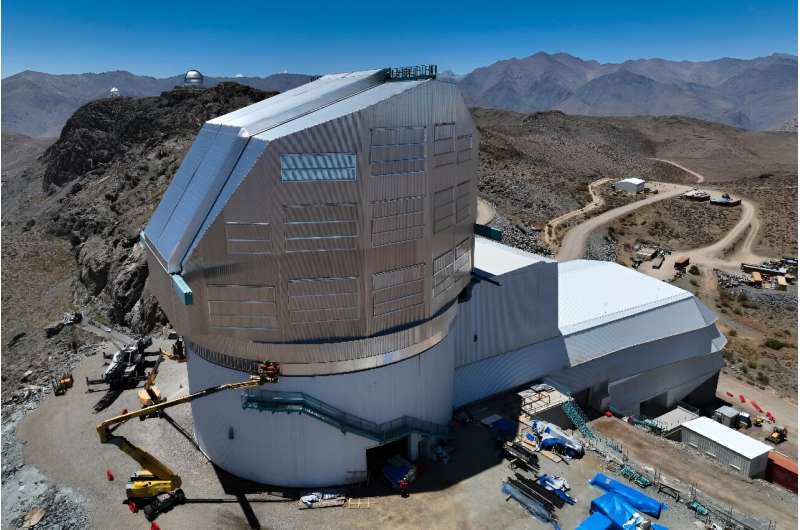 Chile's Vera C. Rubin Observatory, home to the world's most powerful digital camera attached to a telescope, is seen in January 2024
