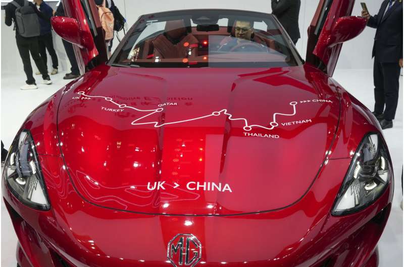 Các hãng xe Trung Quốc tái định nghĩa ô tô là không gian sống tại Triển lãm ô tô Bắc Kinh