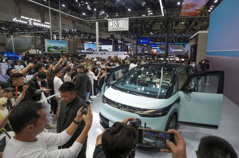 Các hãng xe Trung Quốc tái định nghĩa ô tô là không gian sống tại Triển lãm ô tô Bắc Kinh