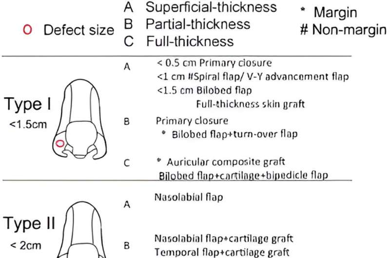 Classification and reconstructive options for nasal alar defect in Asians