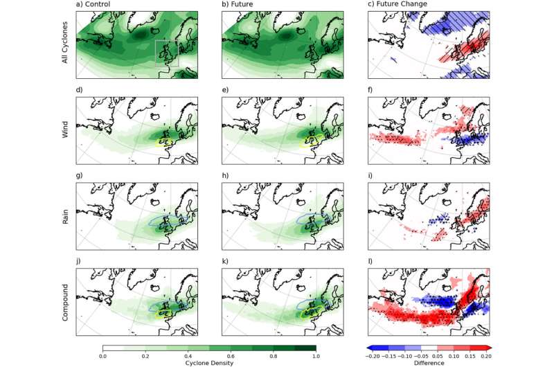 Climate change amplifies severity of combined wind-rain extremes over the UK and Ireland