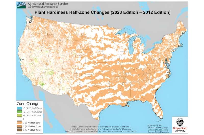 Climate change is shifting the zones where plants grow – here's what that could mean for your garden