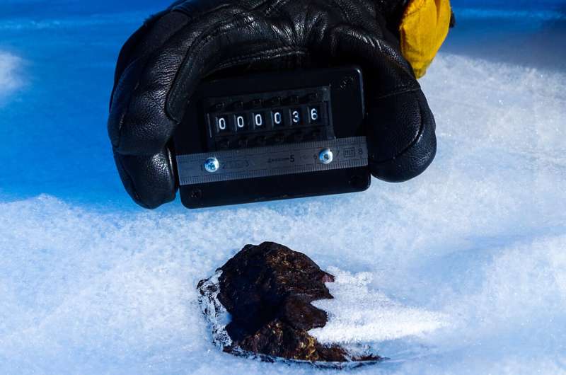 Climate change threatens Antarctic meteorites